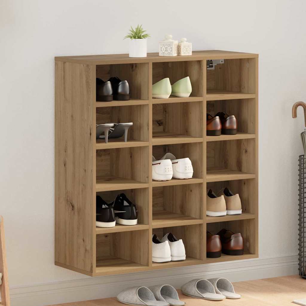 vidaXL Szafka na buty 77,5 x 30 x 83,5 cm Drewno inżynieryjne