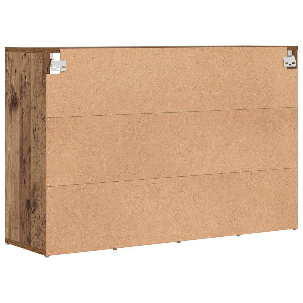 vidaXL Szafka na buty z półką Stare drewno 103 x 30 x 67 cm
