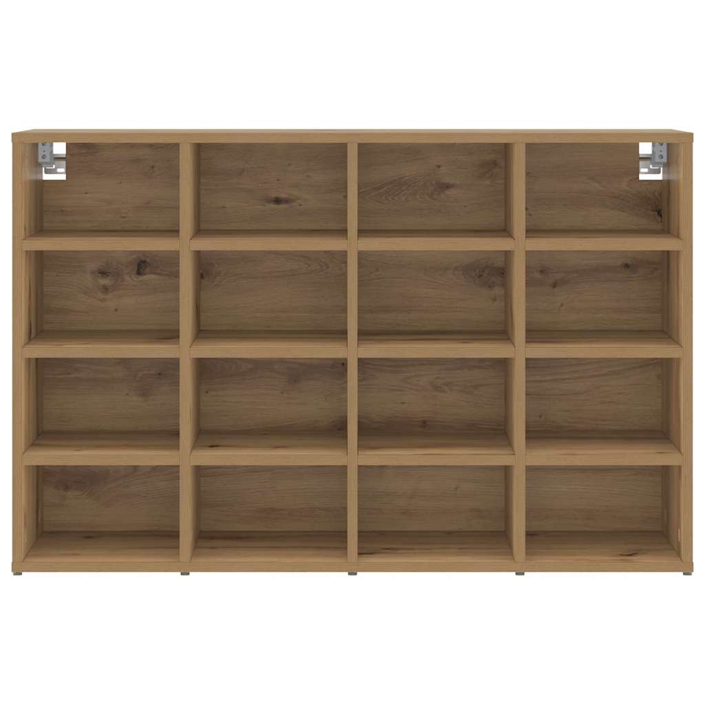 vidaXL Szafka na buty z półką Dąb rzemieślniczy 103 x 30 x 67 cm