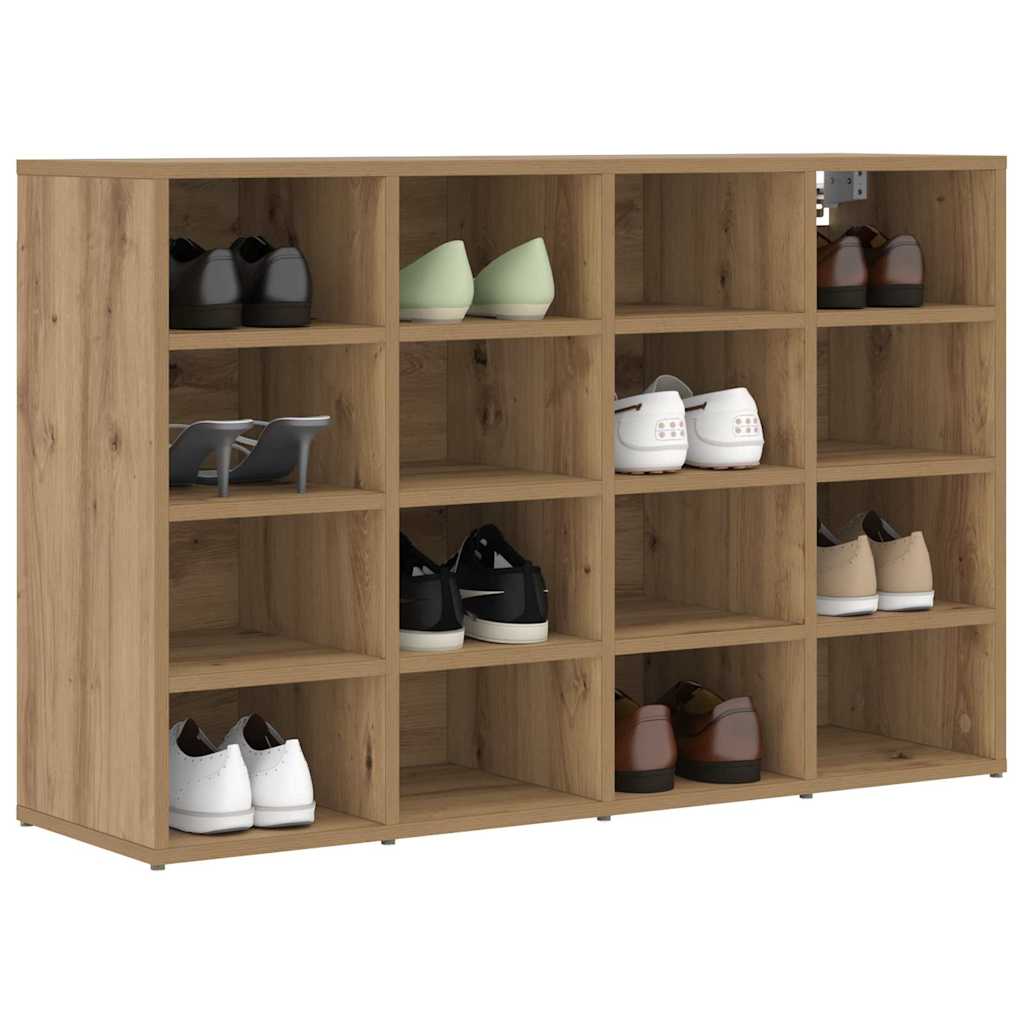 vidaXL Szafka na buty z półką Dąb rzemieślniczy 103 x 30 x 67 cm