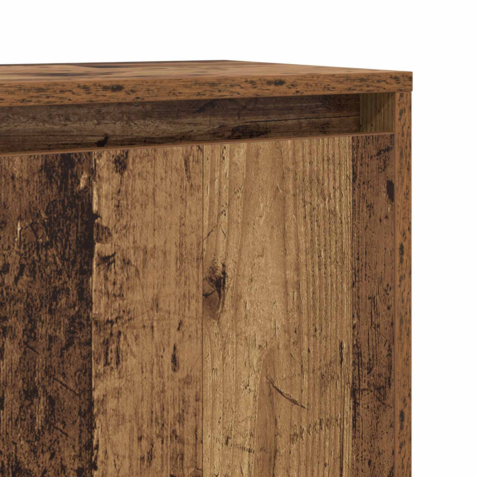 vidaXL Bufet Stare drewno 97 x 29 x 75 cm Materiał drewnopochodny