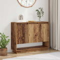 vidaXL Bufet Stare drewno 97 x 29 x 75 cm Materiał drewnopochodny