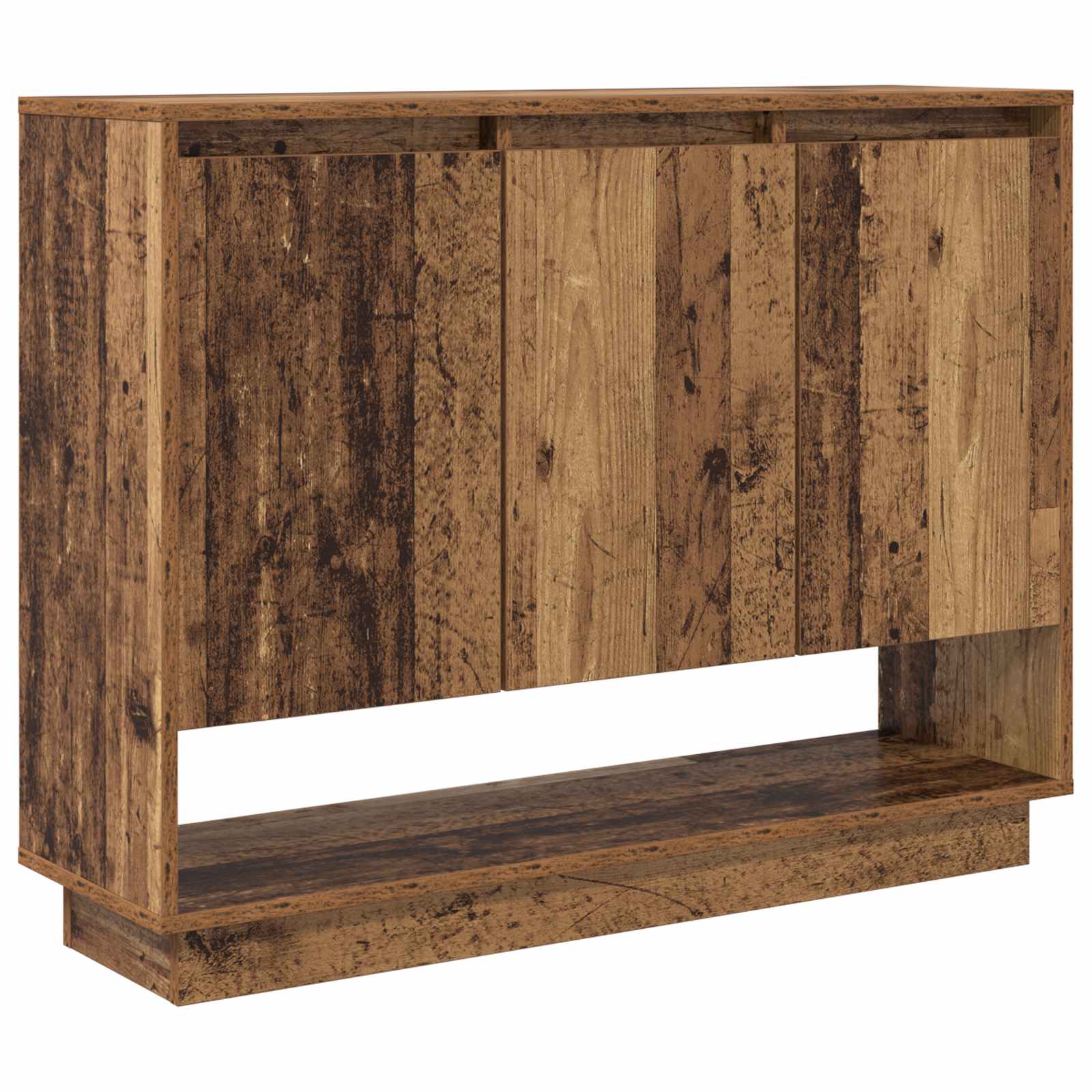 vidaXL Bufet Stare drewno 97 x 29 x 75 cm Materiał drewnopochodny