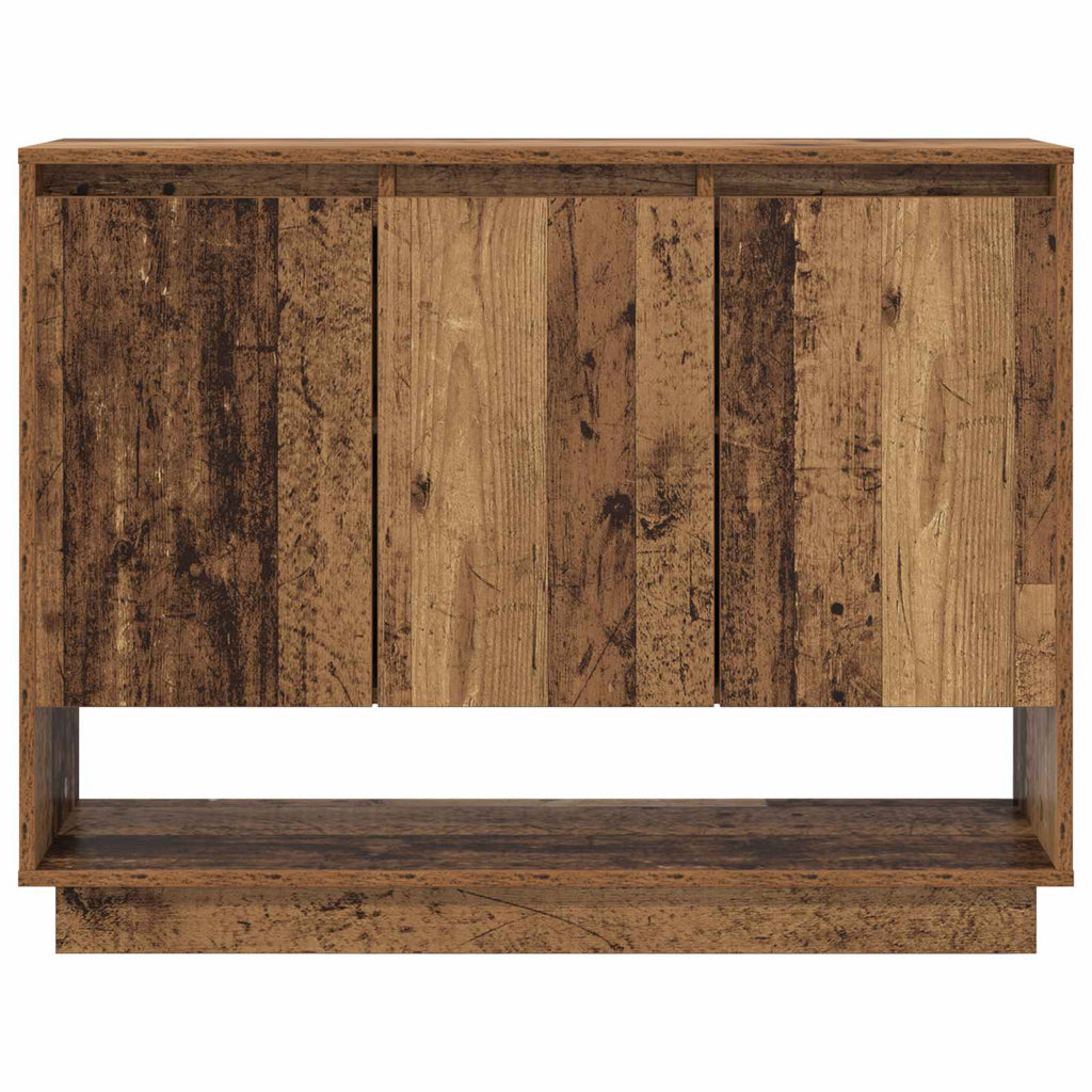 vidaXL Bufet Stare drewno 97 x 29 x 75 cm Materiał drewnopochodny