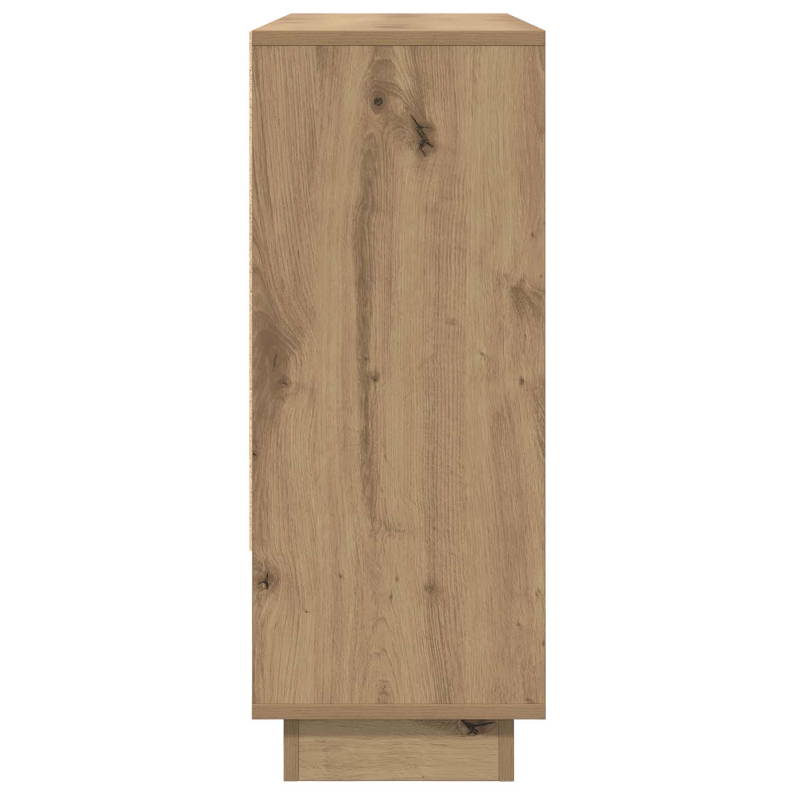 vidaXL Bufet Dąb rzemieślniczy 97 x 29 x 75 cm Materiał drewnopochodny