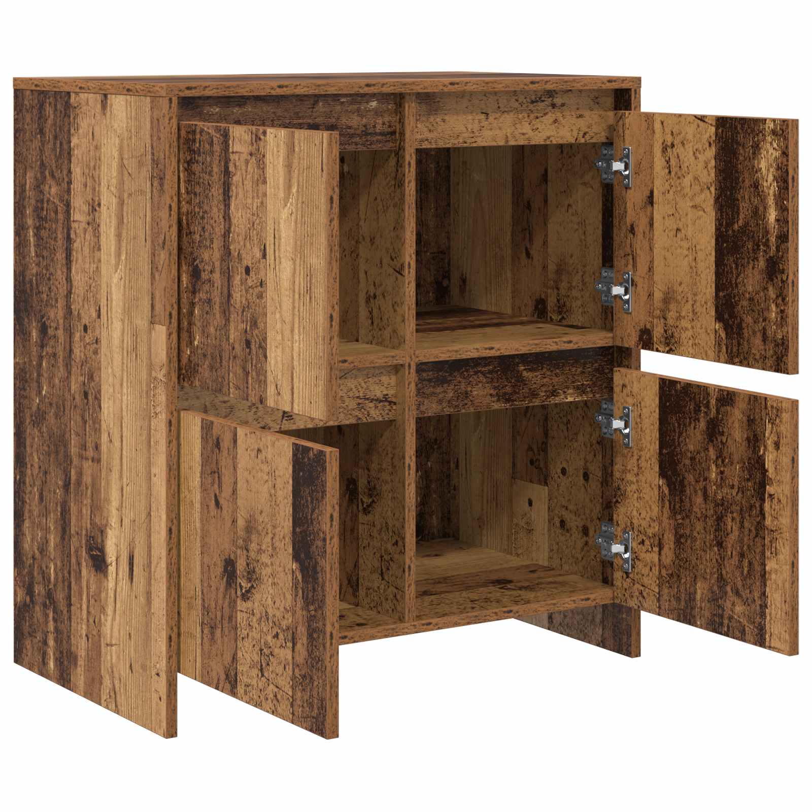 vidaXL Bufet Stare drewno 70 x 41 x 75 cm Materiał drewnopochodny