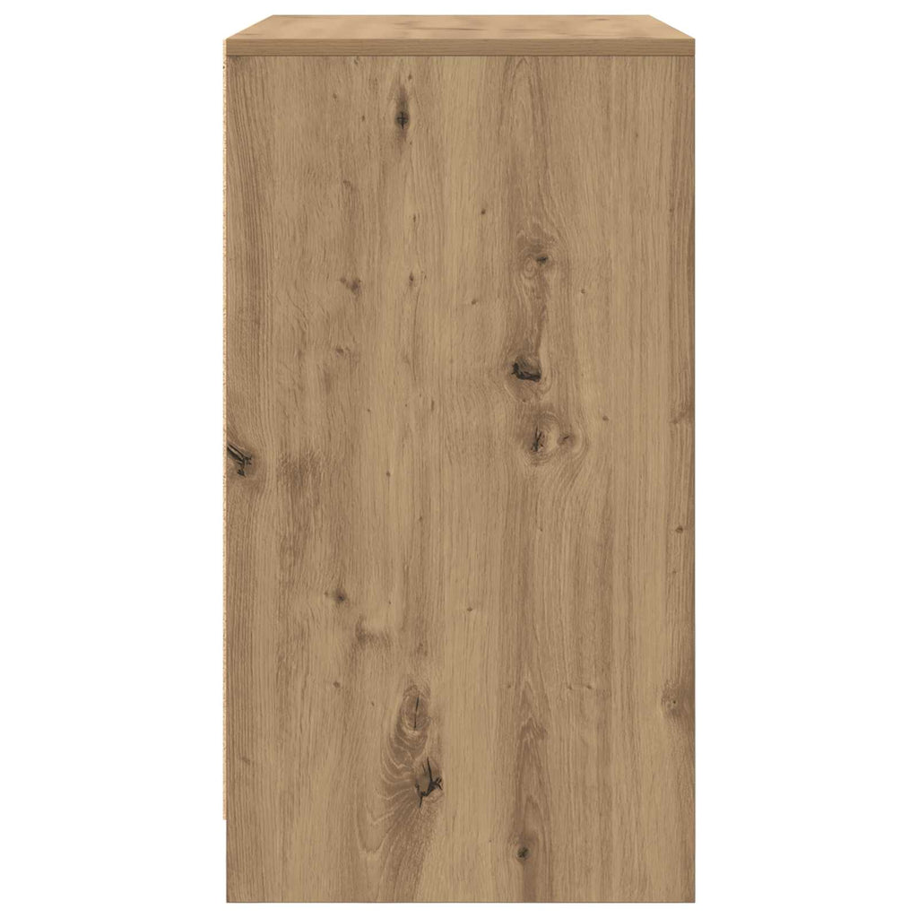 vidaXL Bufet Dąb rzemieślniczy 70 x 41 x 75 cm Materiał drewnopochodny