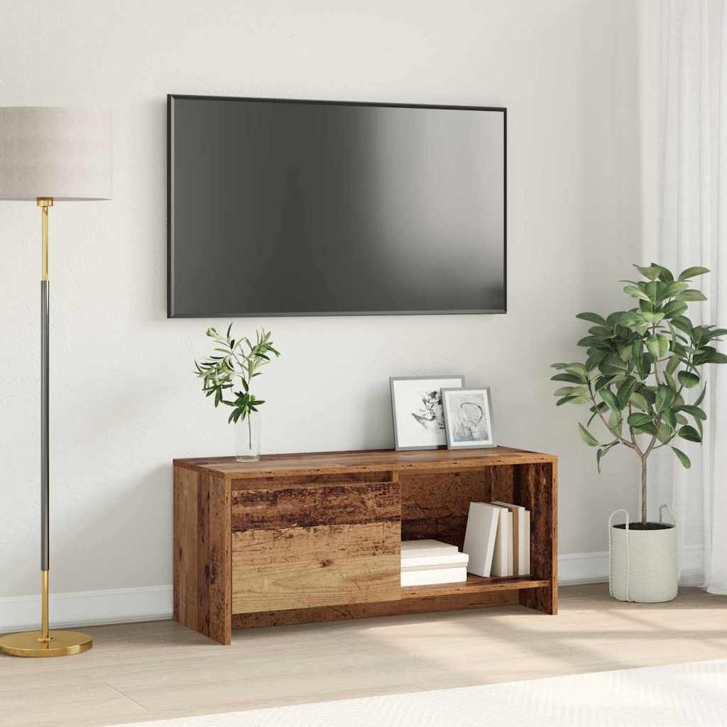 vidaXL Zestaw szafek RTV Stare drewno 90 x 35 x 40 cm