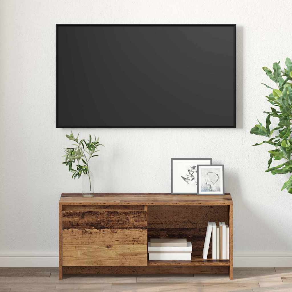 vidaXL Zestaw szafek RTV Stare drewno 90 x 35 x 40 cm