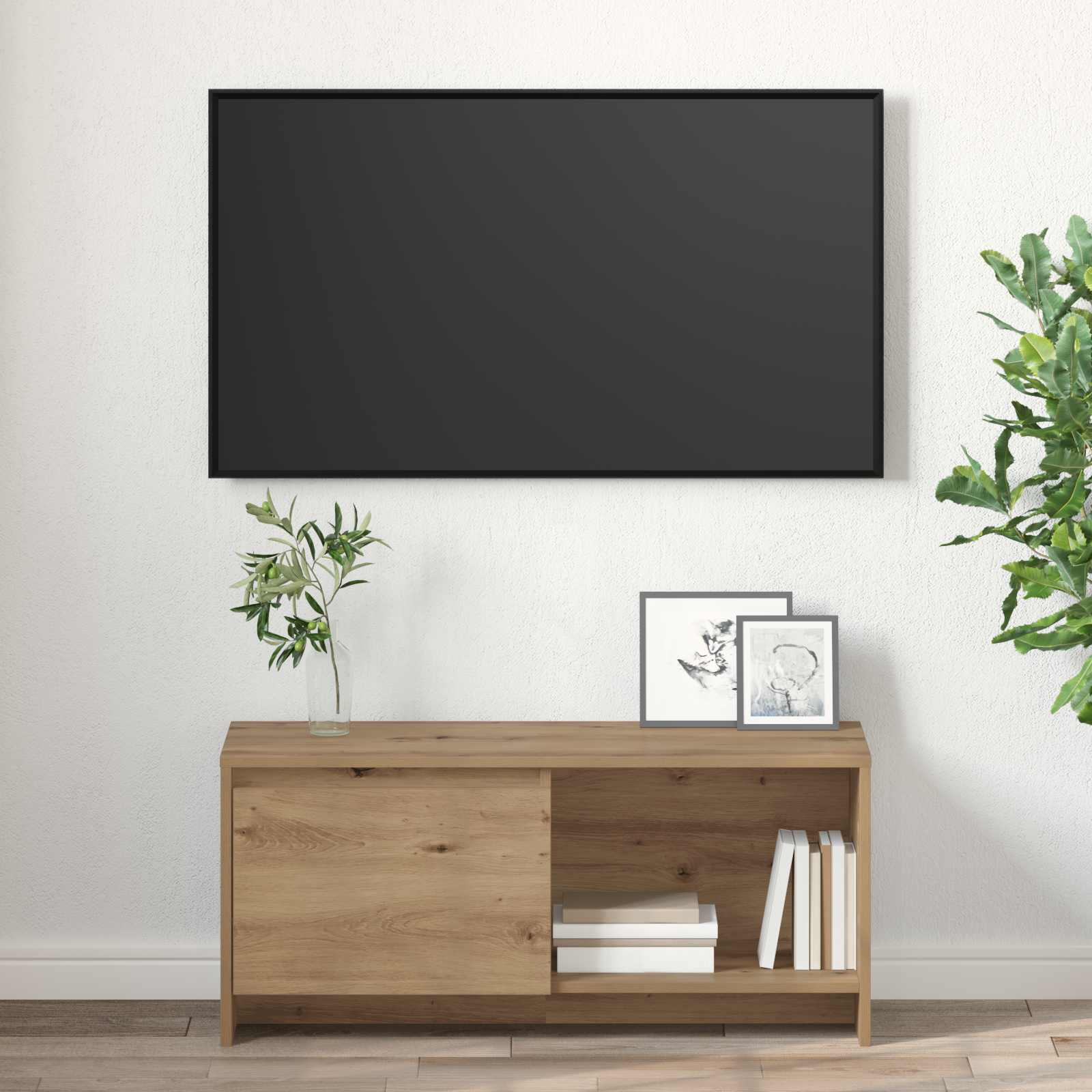 vidaXL Zestaw szafek RTV Dąb rzemieślniczy 90 x 35 x 40 cm