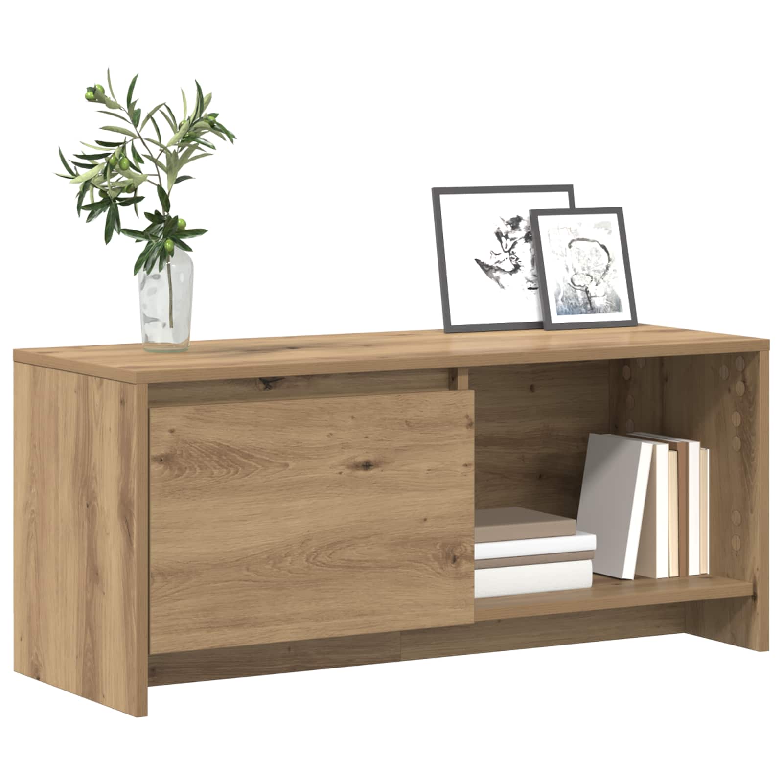 vidaXL Zestaw szafek RTV Dąb rzemieślniczy 90 x 35 x 40 cm
