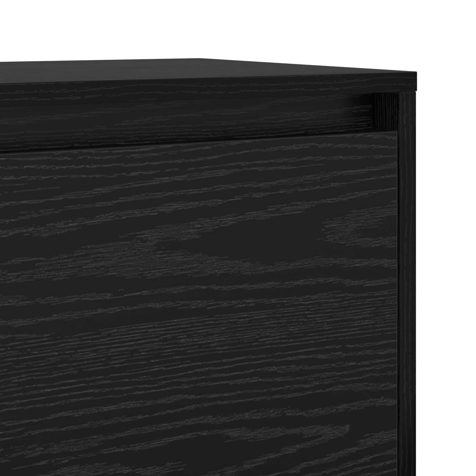 vidaXL Zestaw szafek RTV Czarny Dąb 90 x 35 x 40 cm