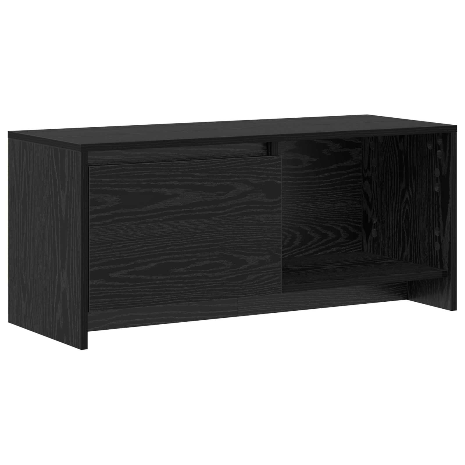 vidaXL Zestaw szafek RTV Czarny Dąb 90 x 35 x 40 cm