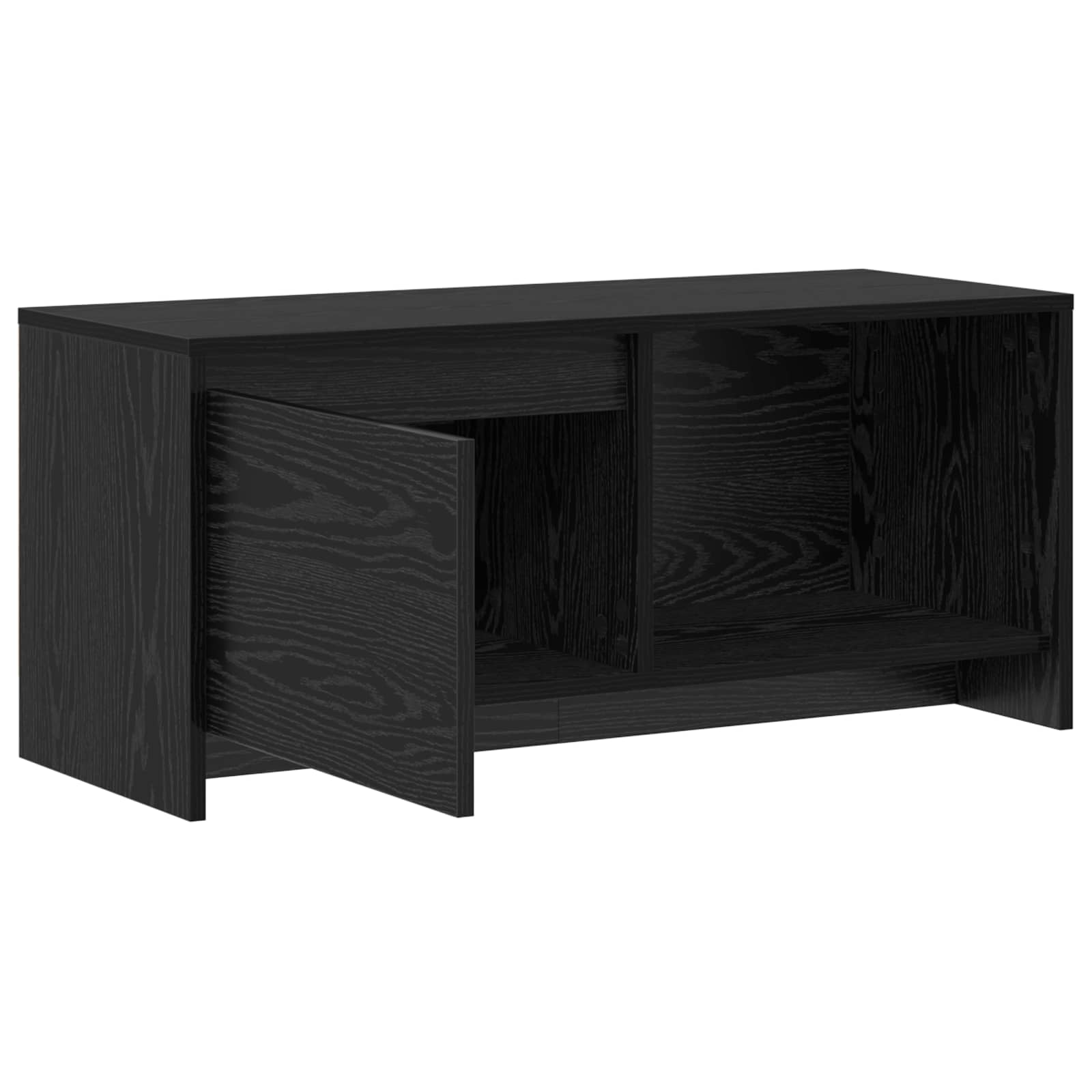 vidaXL Zestaw szafek RTV Czarny Dąb 90 x 35 x 40 cm