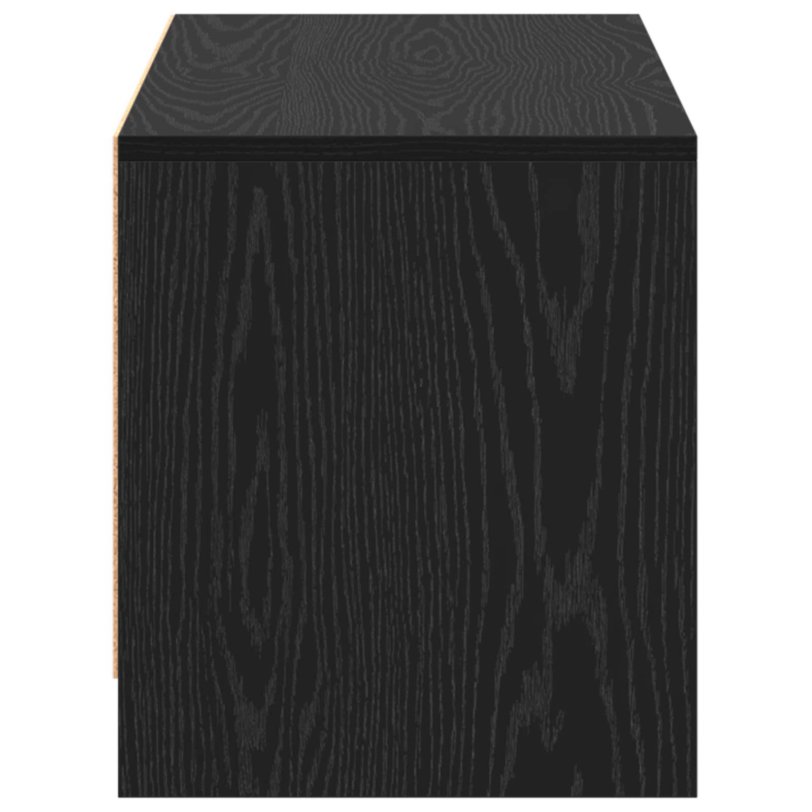vidaXL Zestaw szafek RTV Czarny Dąb 90 x 35 x 40 cm