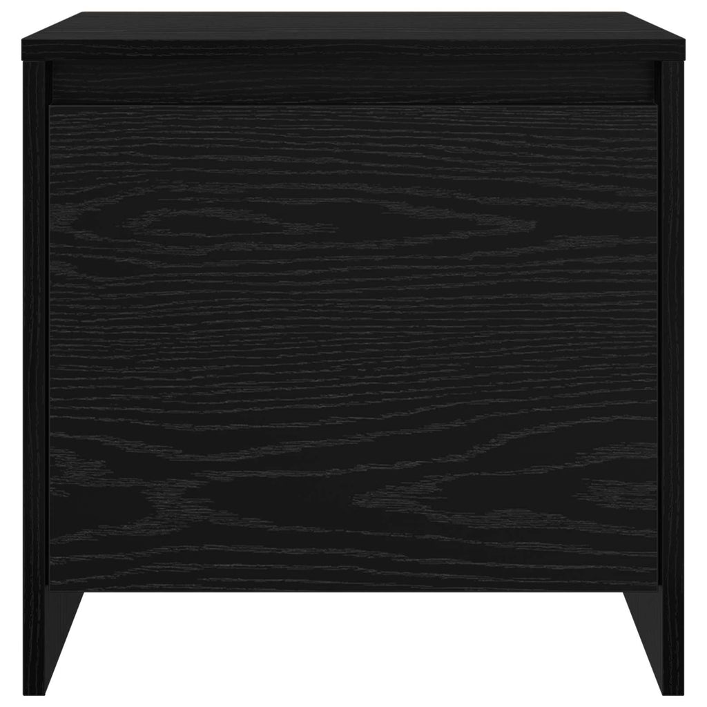 vidaXL Szafka Nocna Czarny Dąb 45 x 34 x 44,5 cm
