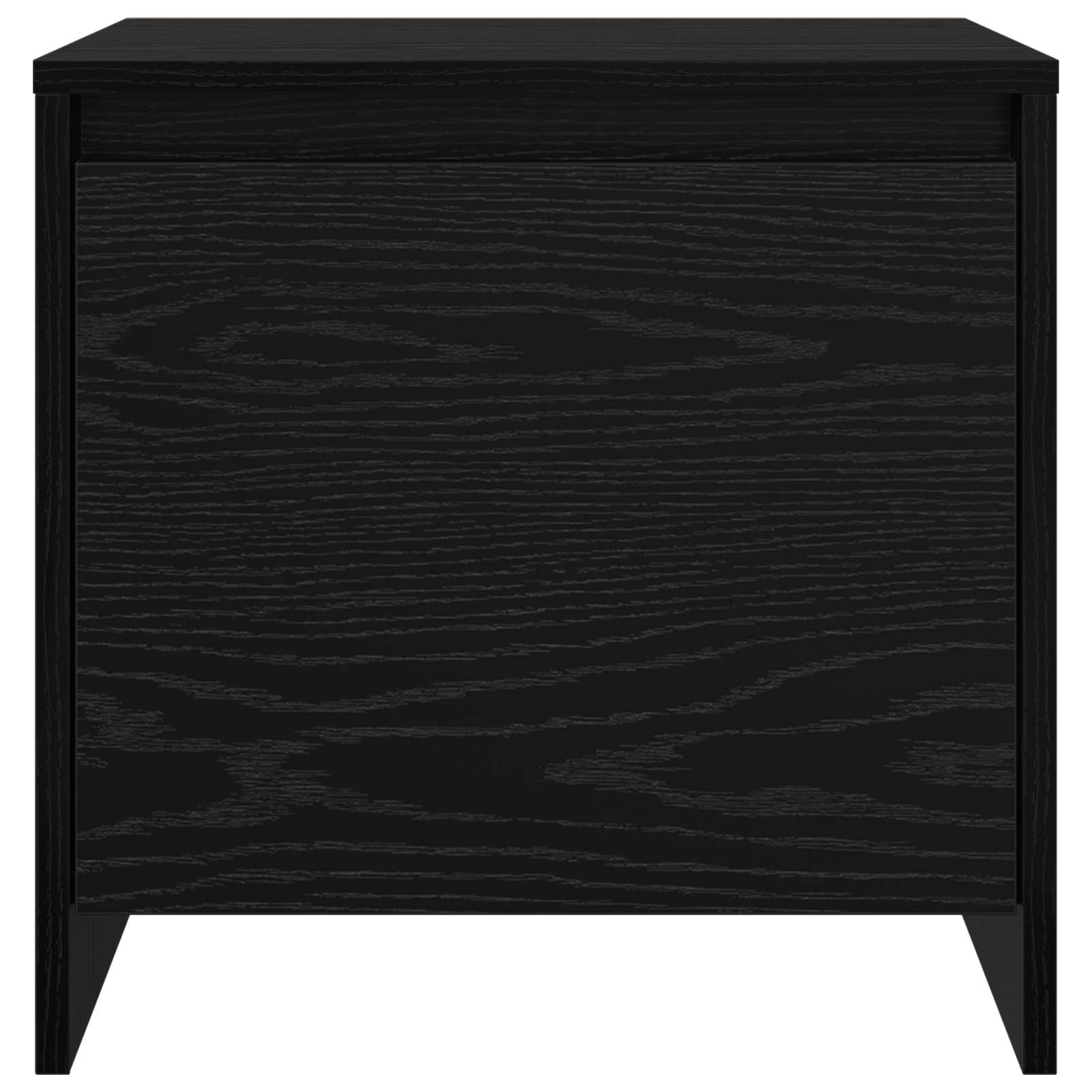 vidaXL Szafka Nocna Czarny Dąb 45 x 34 x 44,5 cm