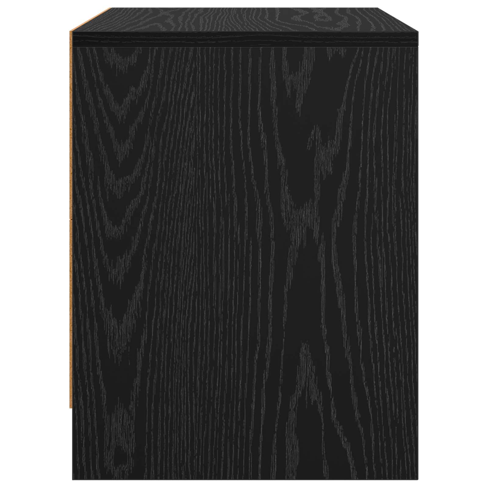 vidaXL Szafka Nocna Czarny Dąb 45 x 34 x 44,5 cm