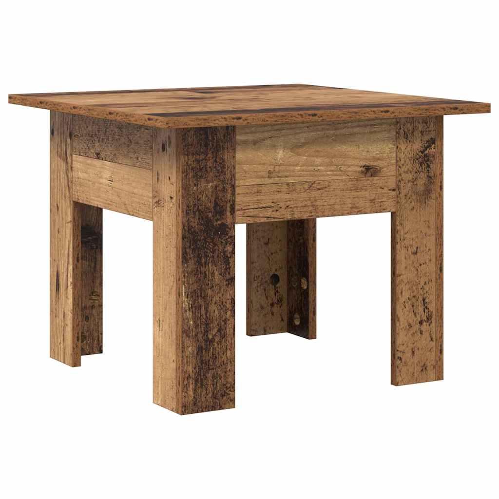 vidaXL Stolik kawowy Stare drewno 55 x 55 x 42 cm