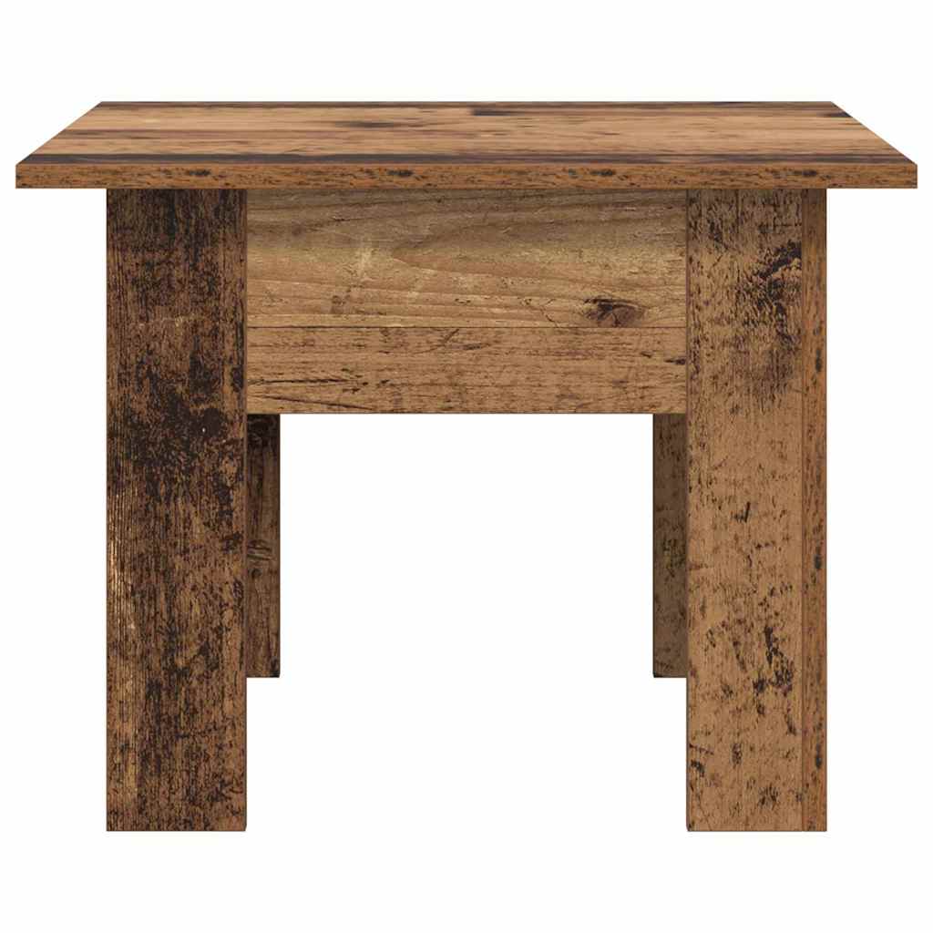 vidaXL Stolik kawowy Stare drewno 55 x 55 x 42 cm