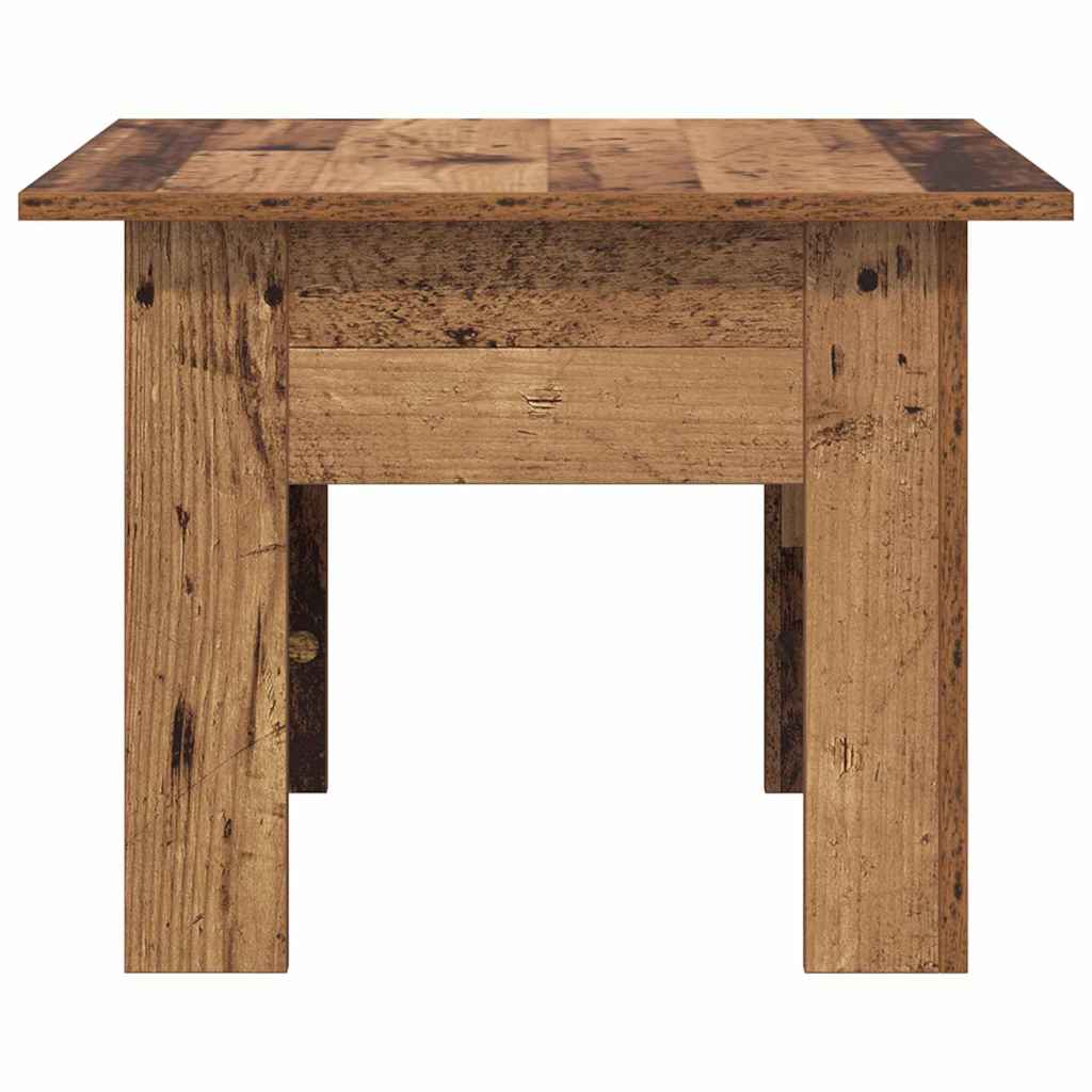 vidaXL Stolik kawowy Stare drewno 55 x 55 x 42 cm