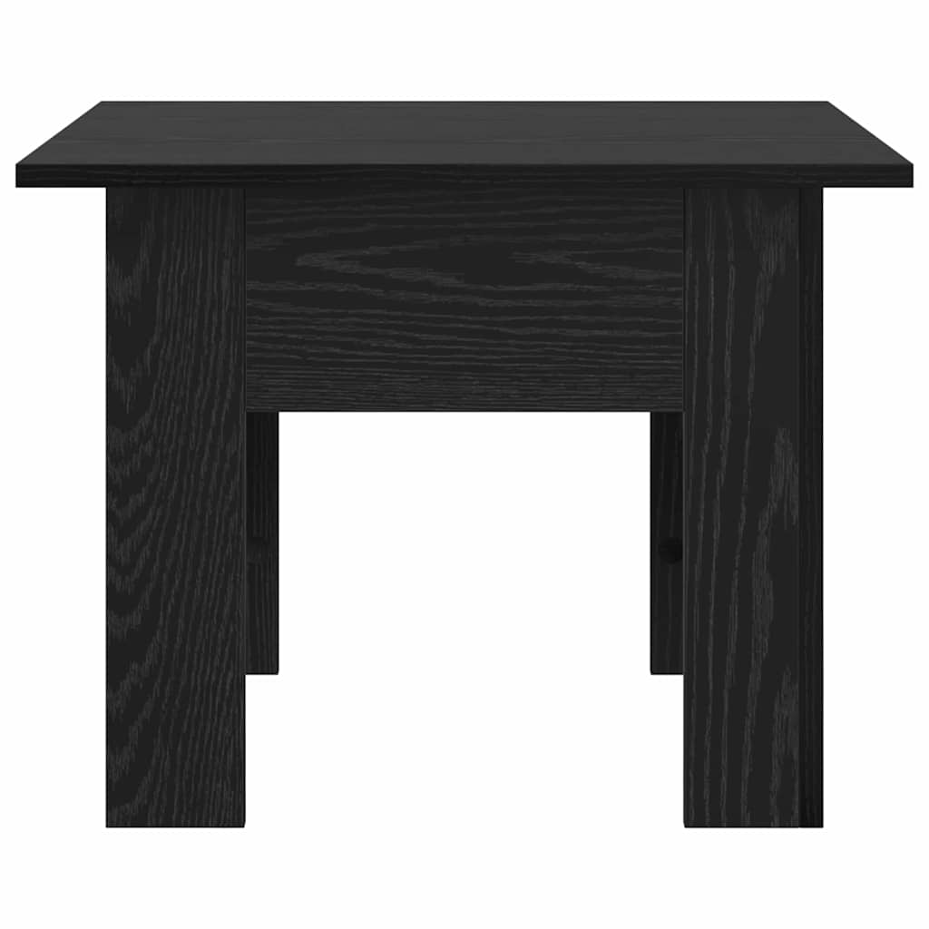 vidaXL Stolik kawowy Czarny Dąb 55 x 55 x 42 cm