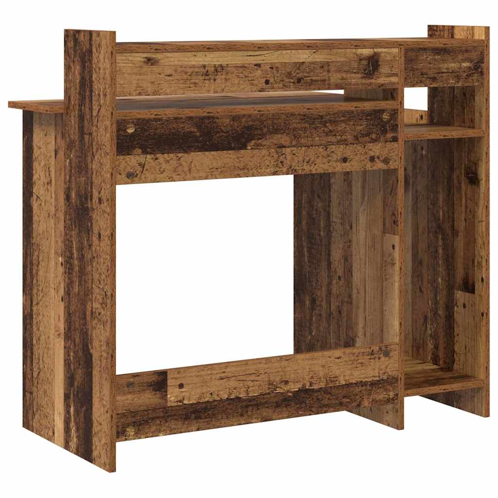 vidaXL Biurko Stare drewno 97 x 45 x 90 cm Materiał drewnopochodny