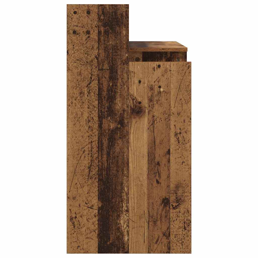 vidaXL Biurko Stare drewno 97 x 45 x 90 cm Materiał drewnopochodny