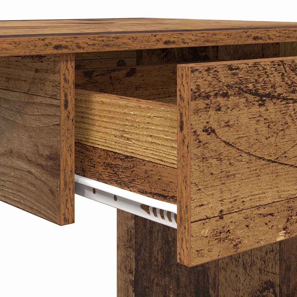 vidaXL Biurko Stare drewno 100 x 50 x 76 cm Materiał drewnopochodny