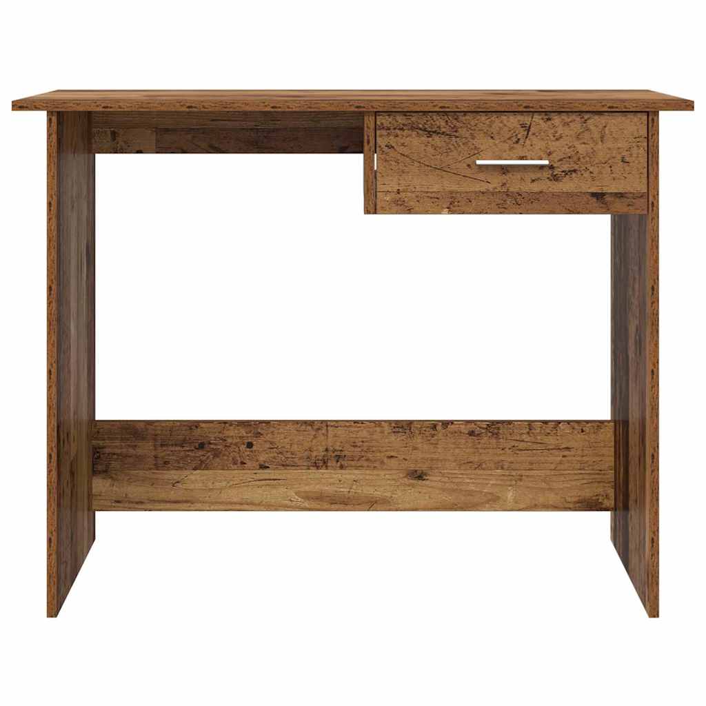 vidaXL Biurko Stare drewno 100 x 50 x 76 cm Materiał drewnopochodny