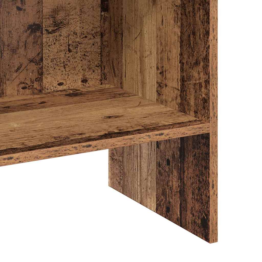 vidaXL Szafka na książki Stare drewno 40 x 35 x 180 cm