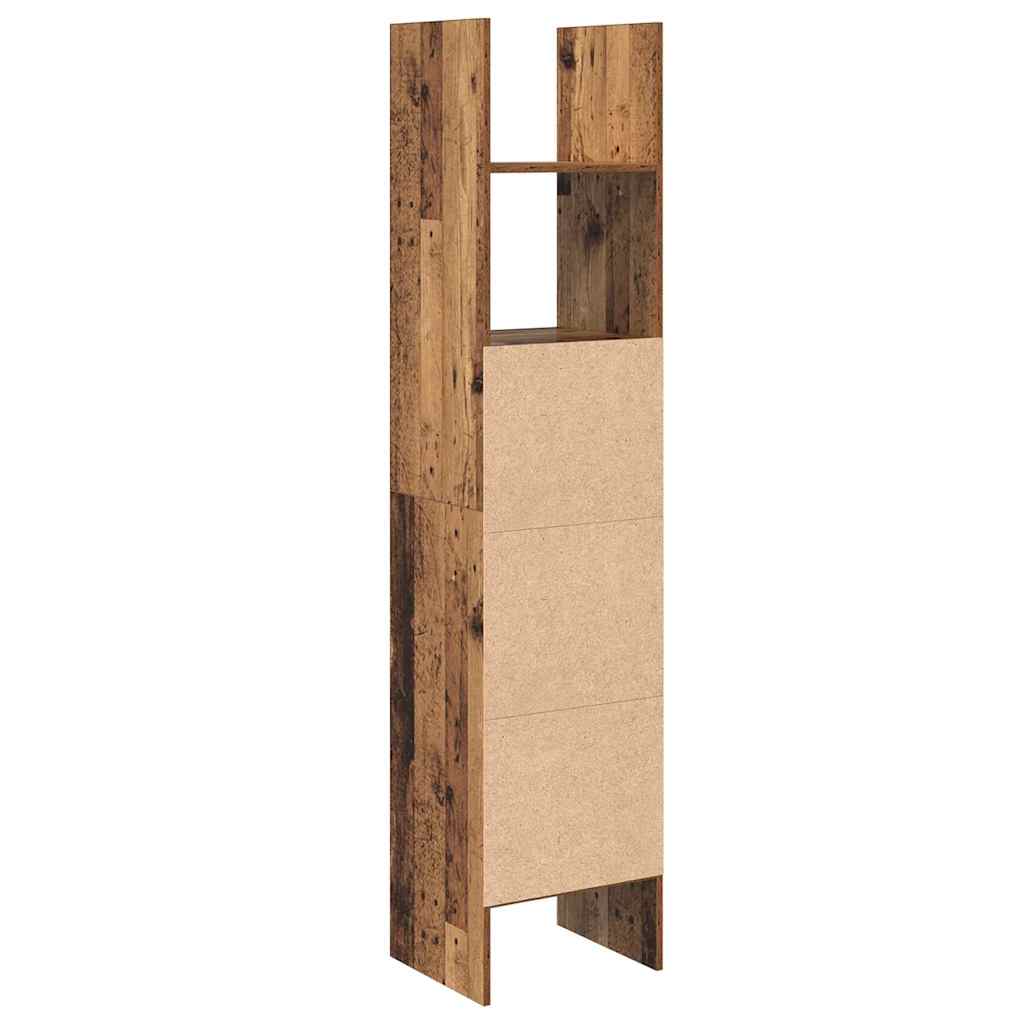 vidaXL Szafka na książki Stare drewno 40 x 35 x 180 cm