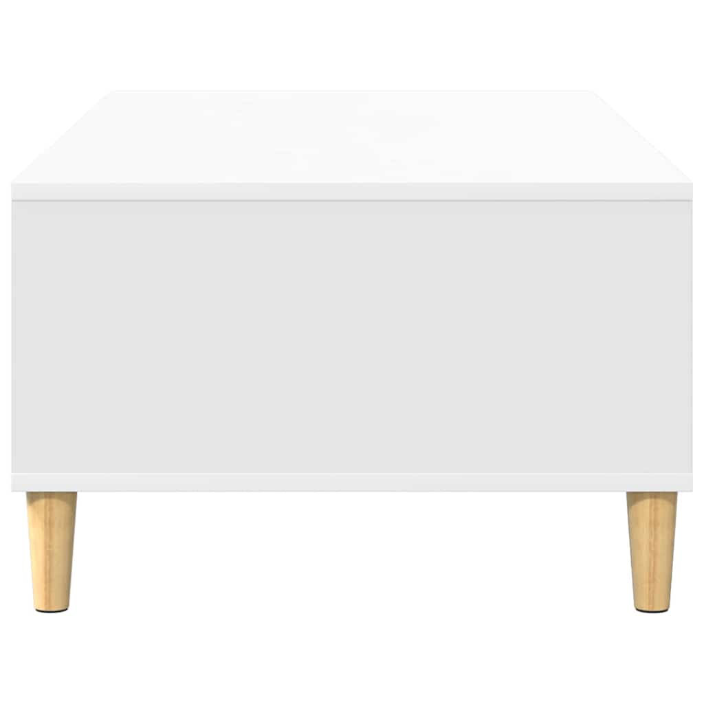 vidaXL Stolik kawowy Biały 102 x 55 x 35 cm Materiał drewnopochodny
