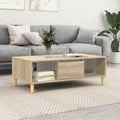 vidaXL Stolik kawowy Dąb Sonoma 102 x 55 x 35 cm