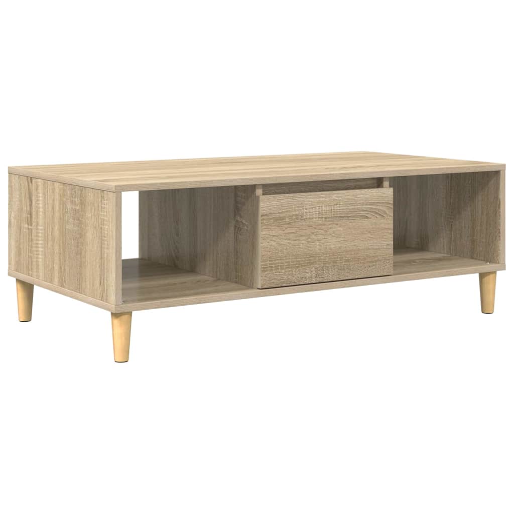 vidaXL Stolik kawowy Dąb Sonoma 102 x 55 x 35 cm