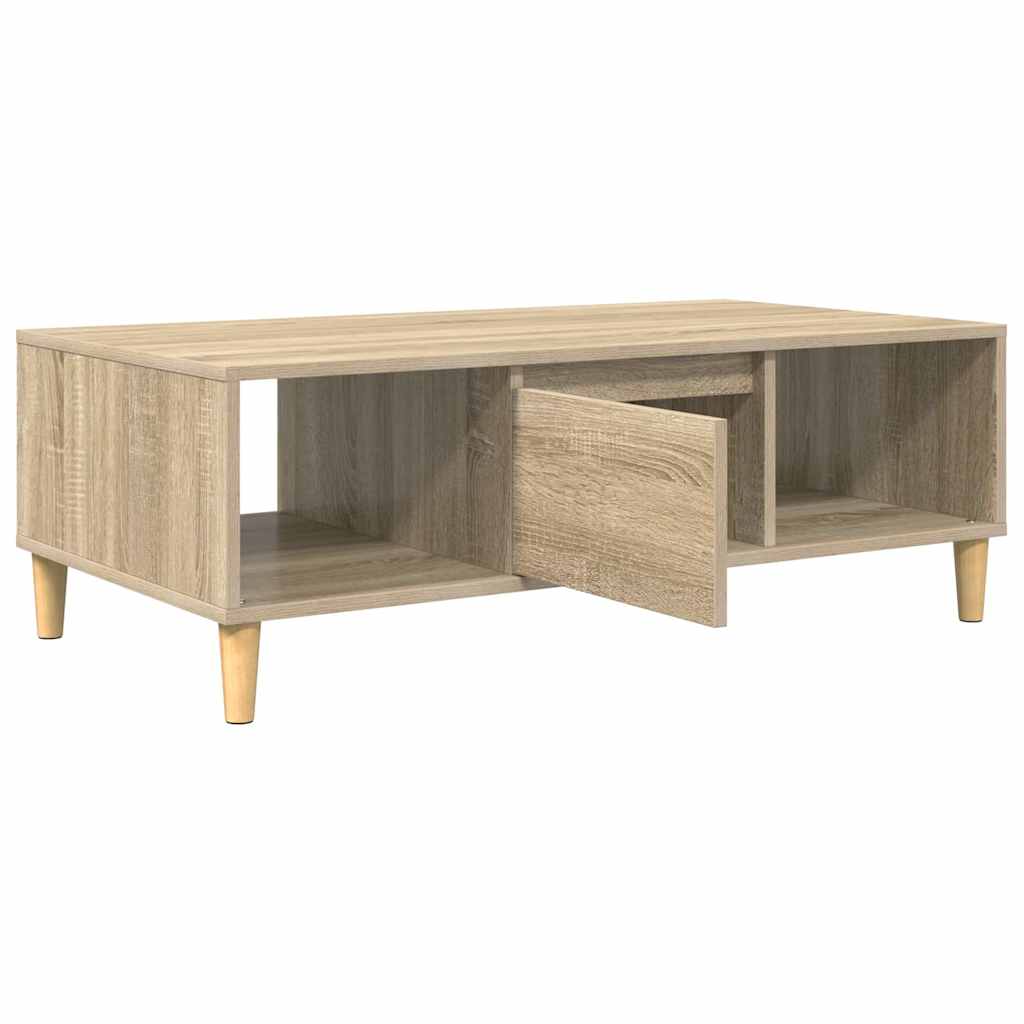 vidaXL Stolik kawowy Dąb Sonoma 102 x 55 x 35 cm