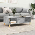 vidaXL Stolik kawowy Betonowy szary 102 x 55 x 35 cm
