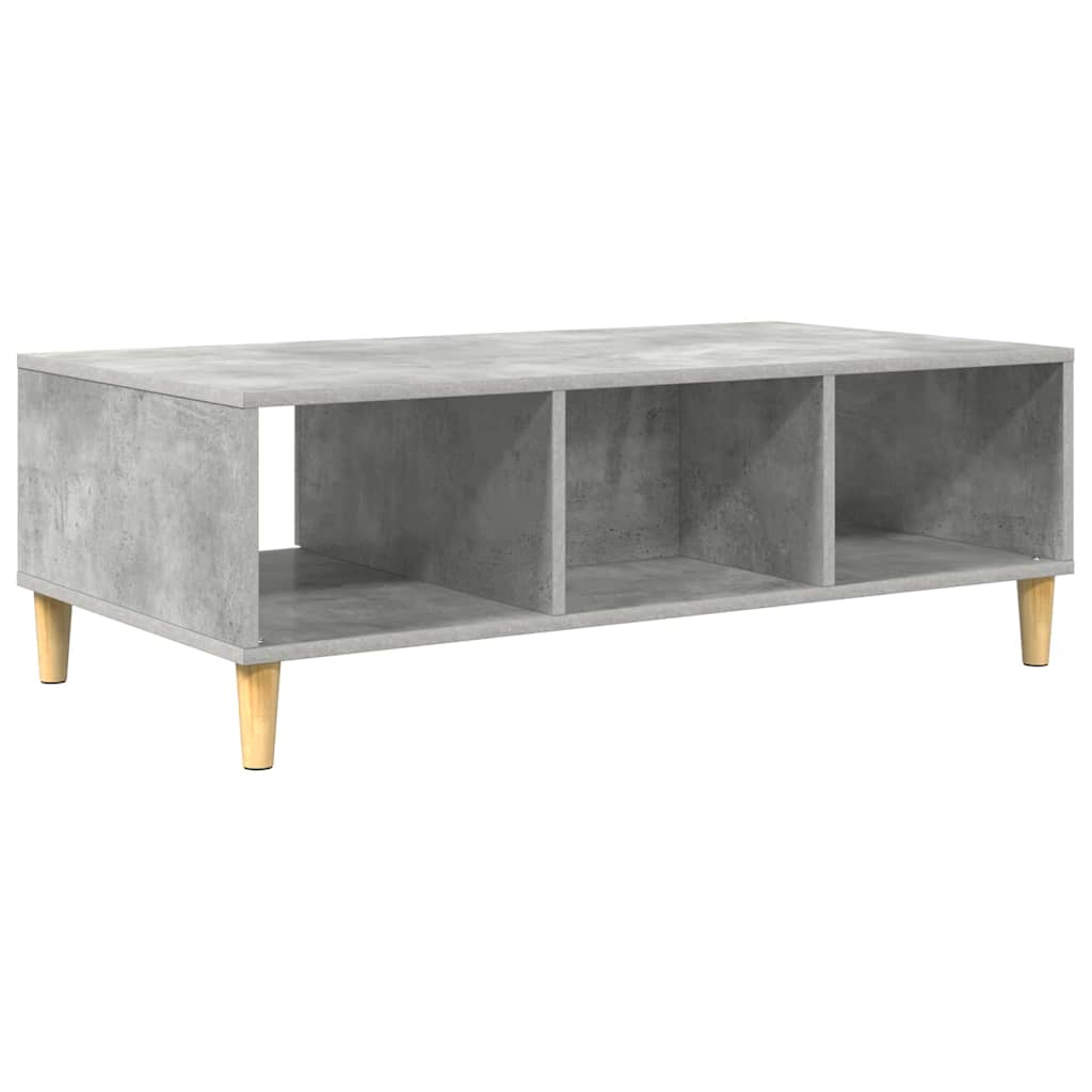 vidaXL Stolik kawowy Betonowy szary 102 x 55 x 35 cm