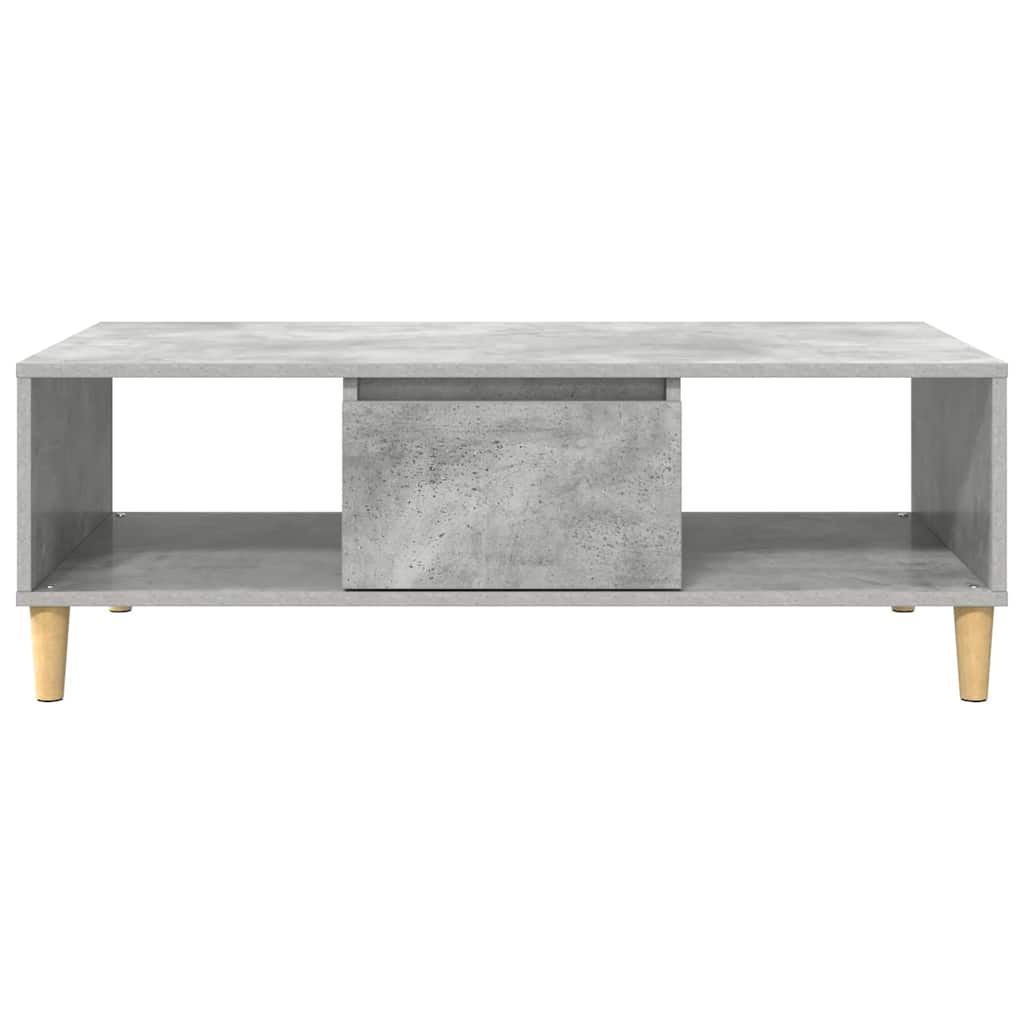 vidaXL Stolik kawowy Betonowy szary 102 x 55 x 35 cm