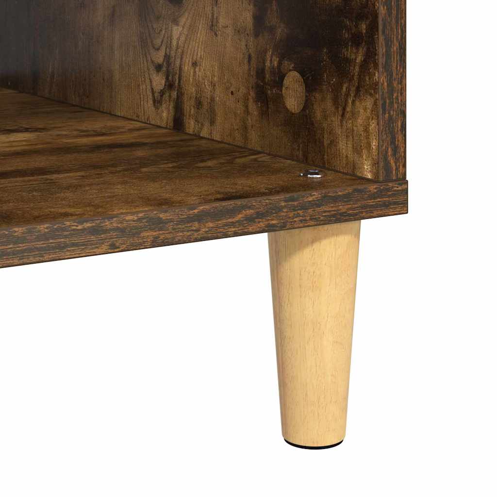 vidaXL Stolik kawowy Dąb wędzony 102 x 55 x 35 cm