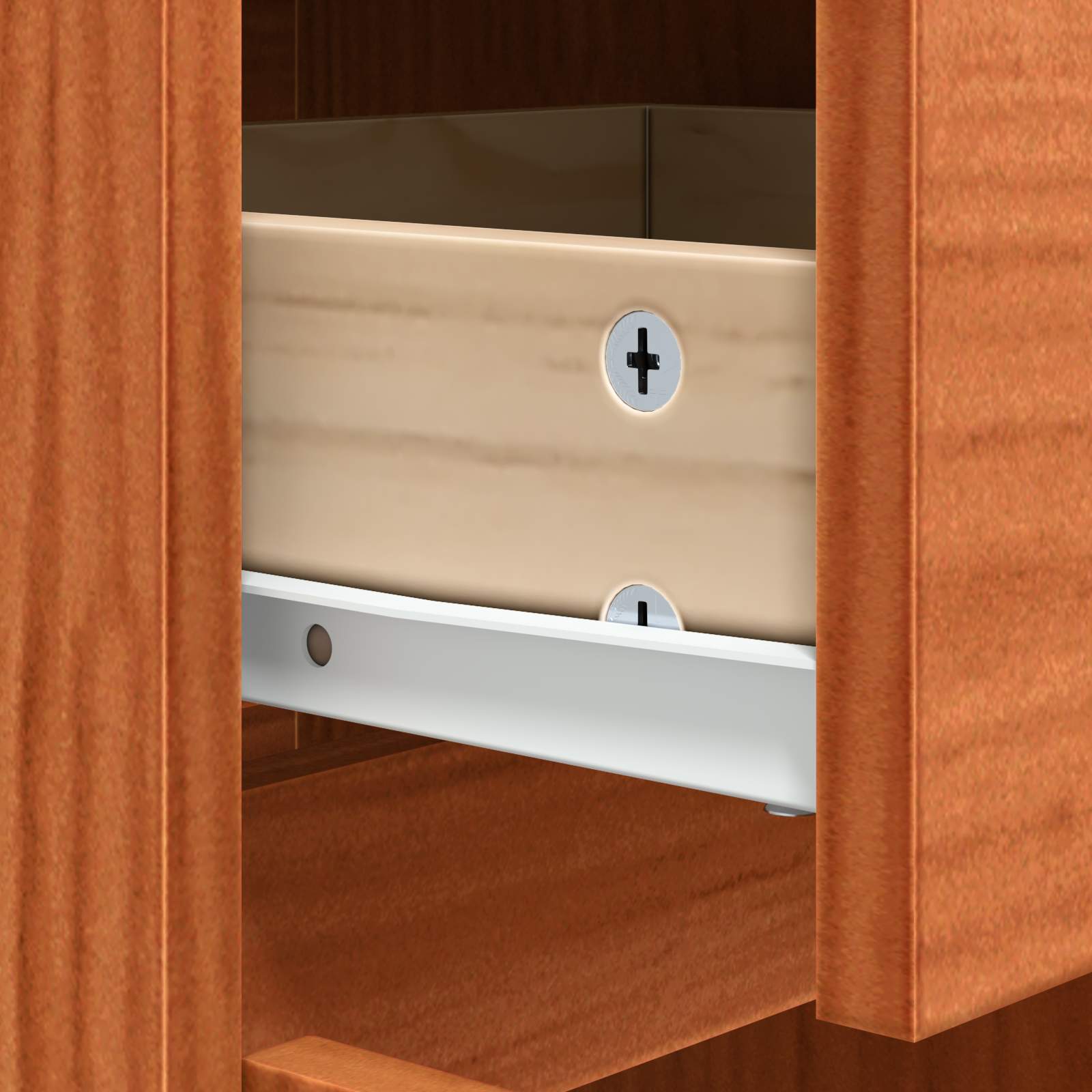 vidaXL Bufet Woskowy Brąz 110 x 34 x 75 cm Lite drewno sosnowe