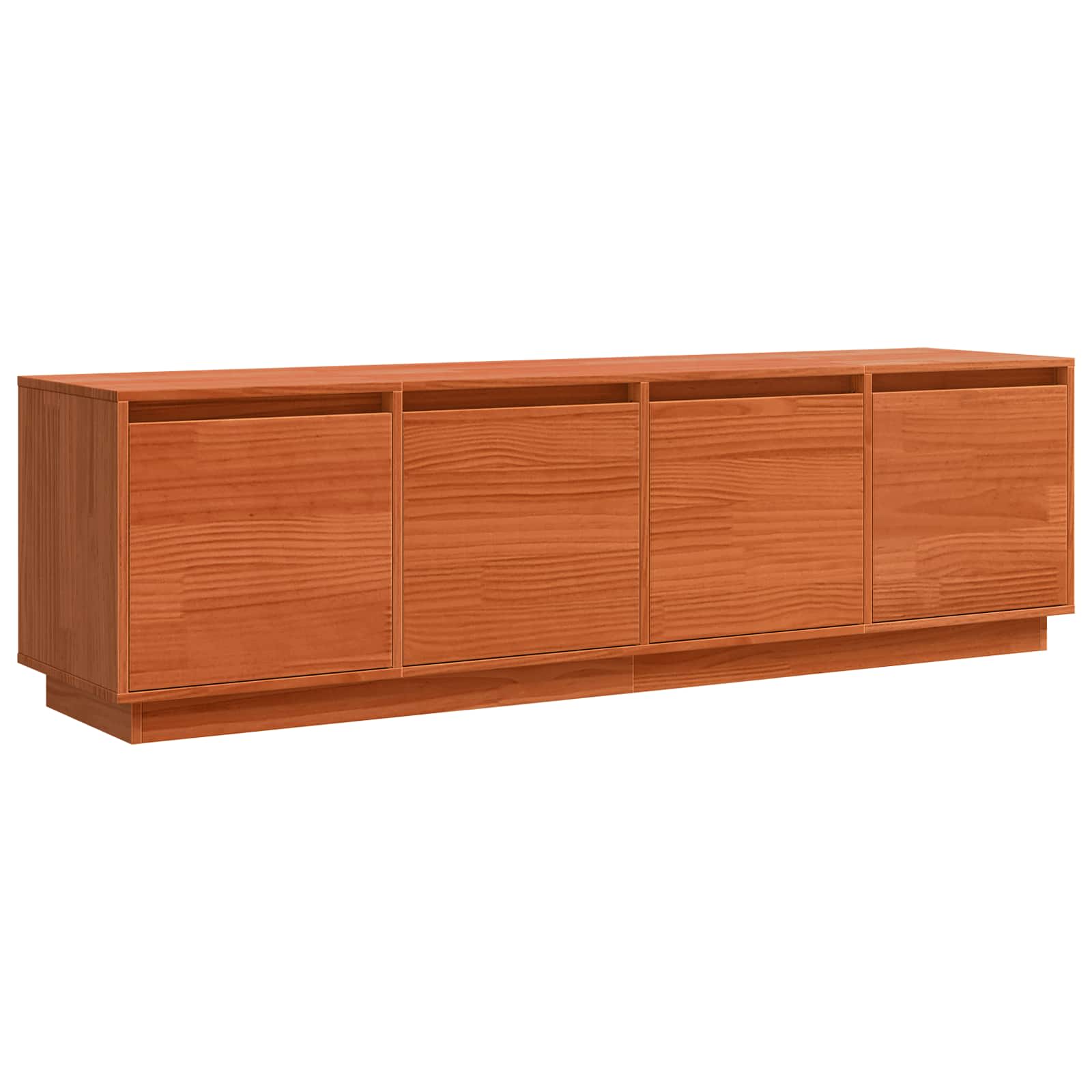 vidaXL Szafka pod telewizor Brązowy 156 x 37 x 45 cm