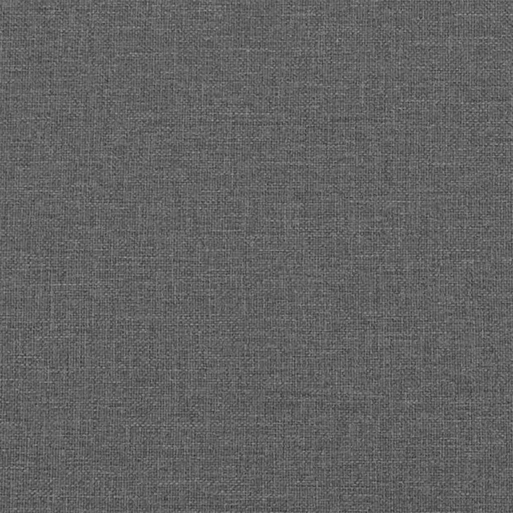 vidaXL Sofa do salonu 3 pcs Ciemnoszary 201,5 x 74,5 x 74,5 cm tkanina