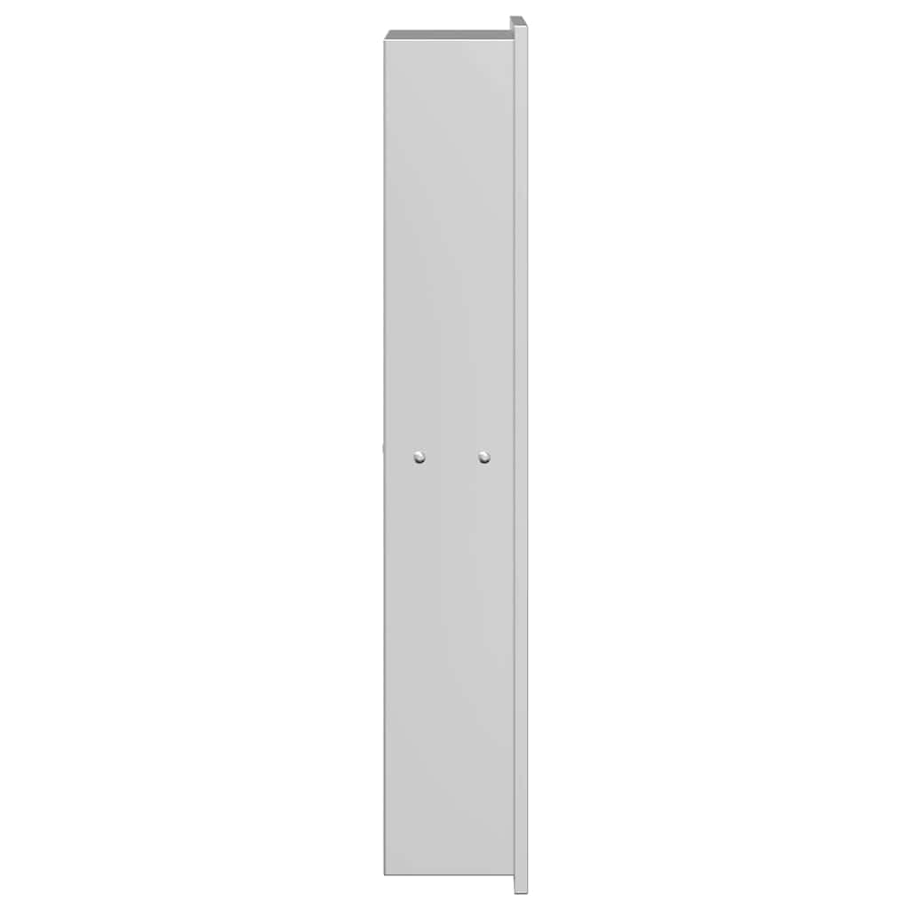 vidaXL Nisza prysznicowa Srebrny 60 x 20 x 9,5 cm Stal nierdzewna