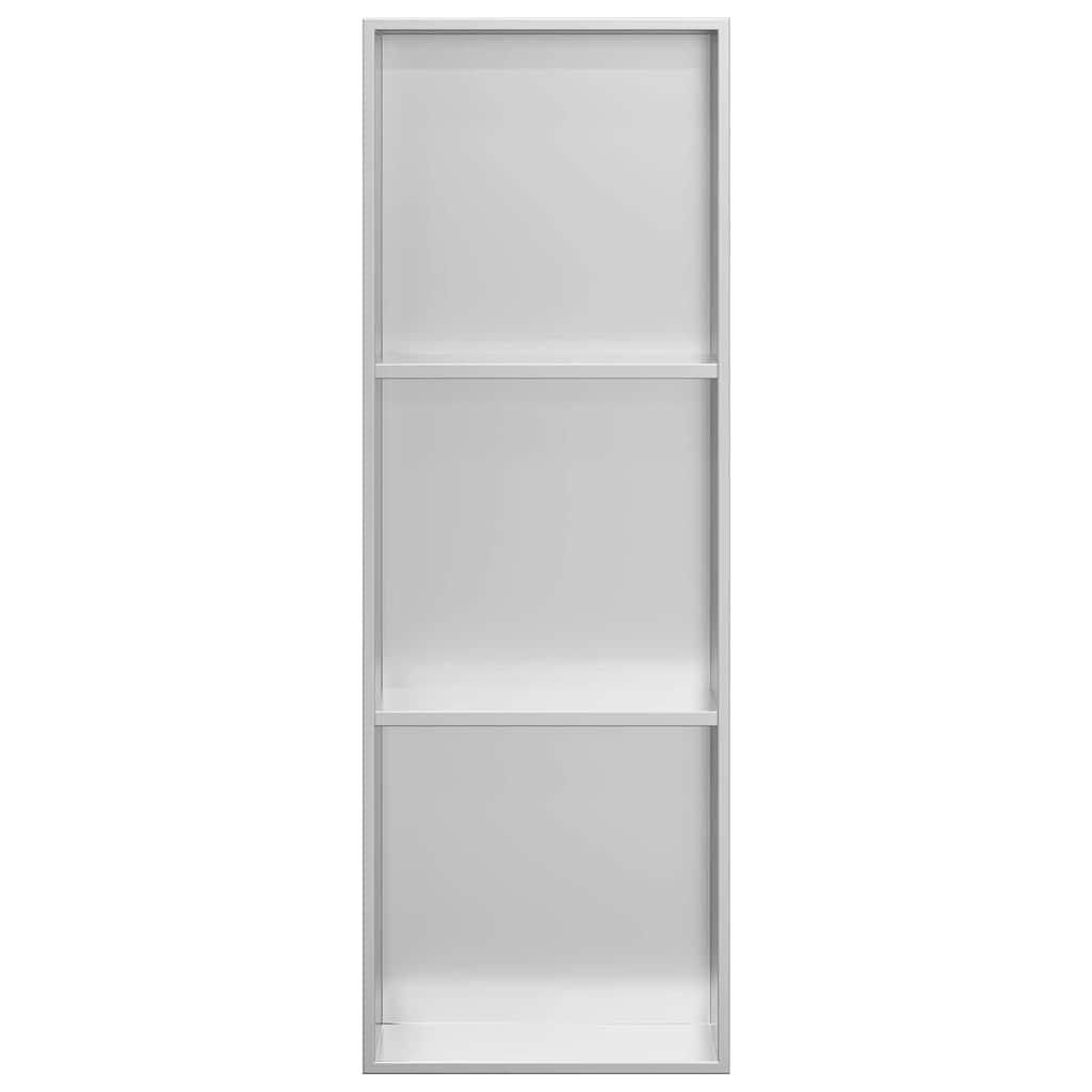 vidaXL Nisza prysznicowa Srebrny 90 x 30 x 9,5 cm Stal nierdzewna