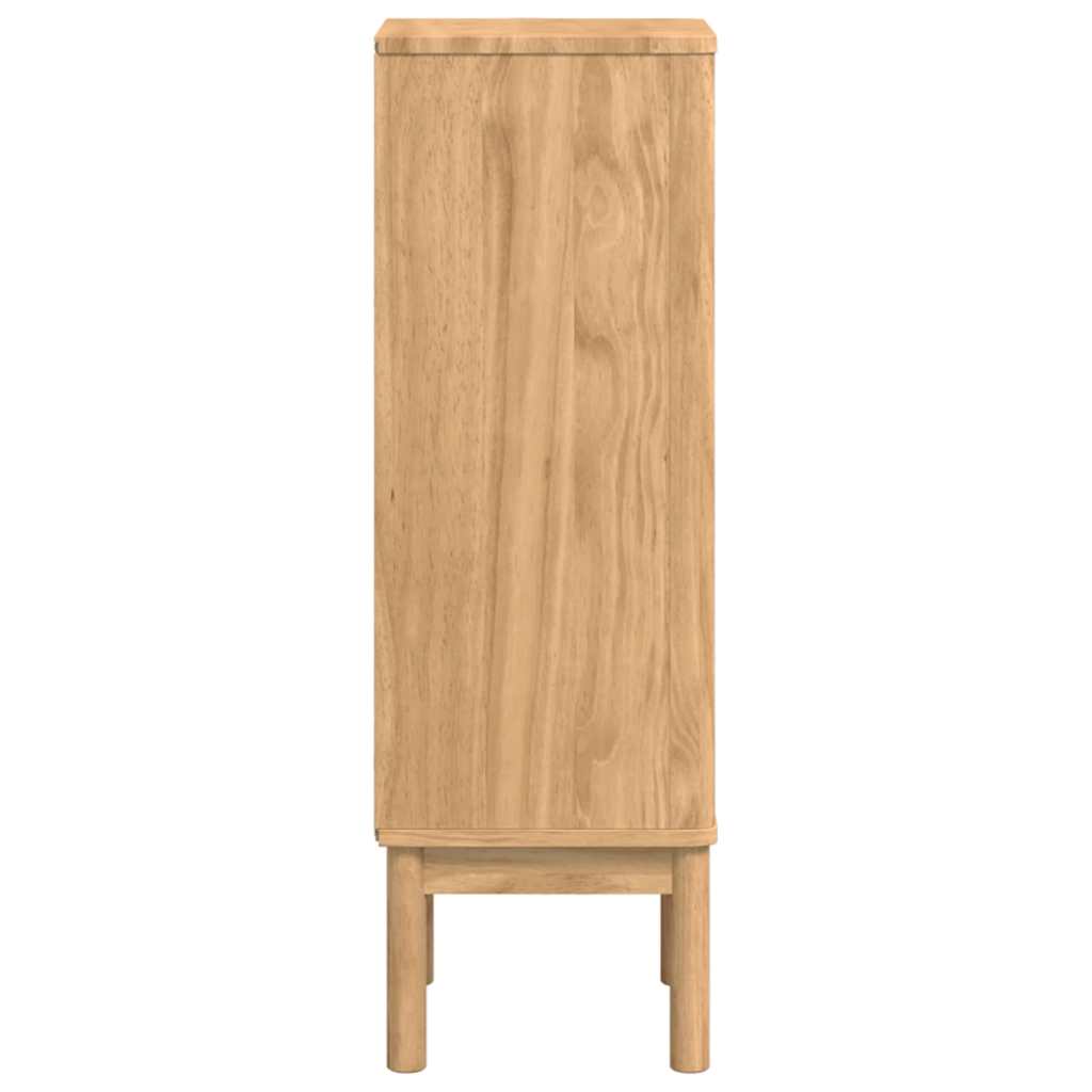 vidaXL Szafka Łazienkowa z szufladą FLORO Woskowy Brąz 35 x 30 x 90 cm