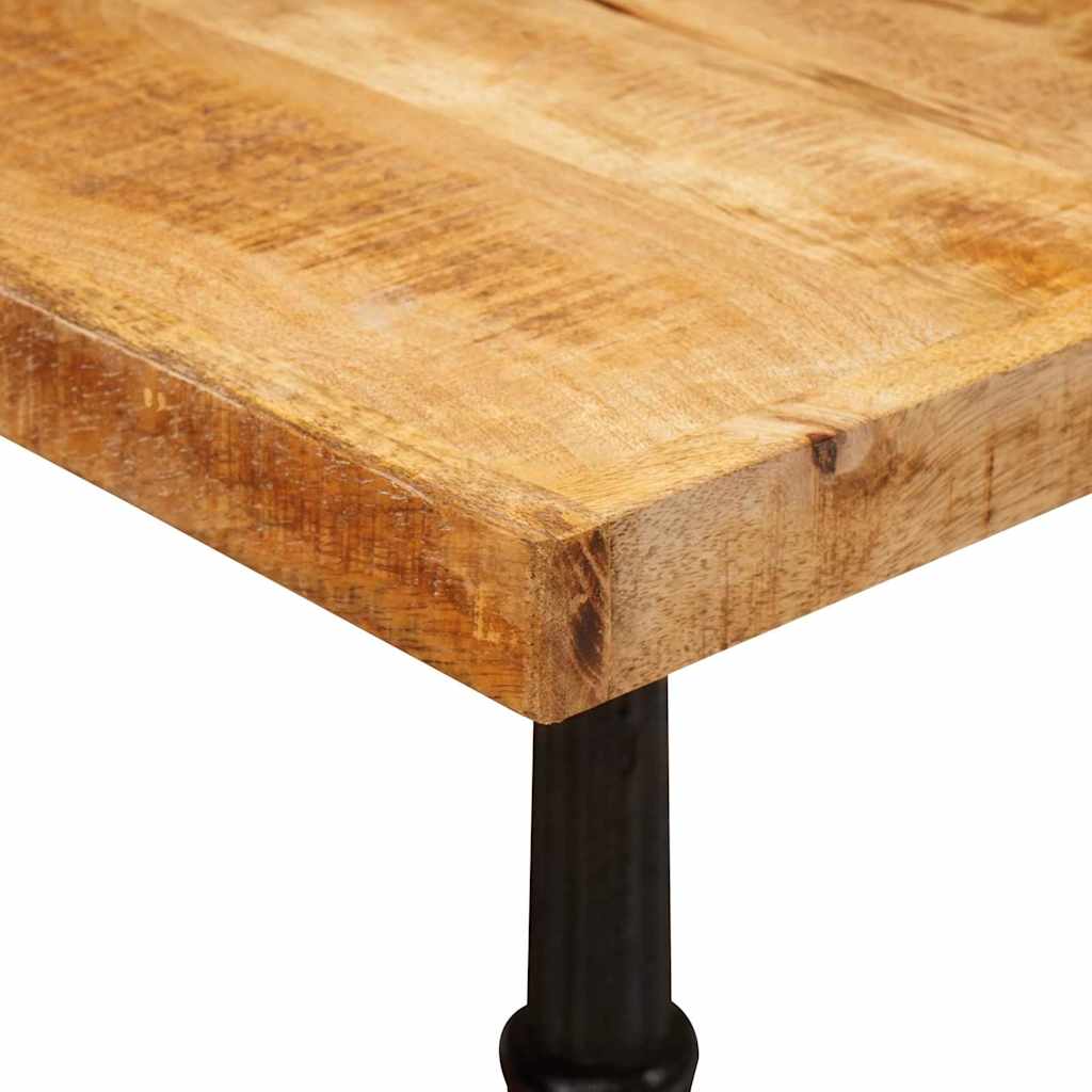 vidaXL Stolik bistro Brązowy 50 x 50 x 76 cm Drewno z mango