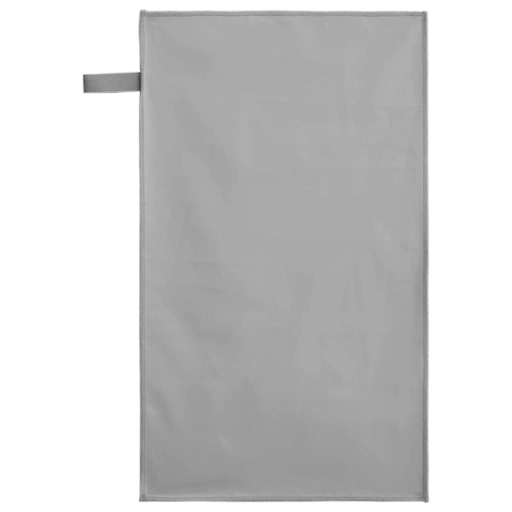 vidaXL Ręczniki Sportowe 2 pcs ciemno szary 50 x 30 cm