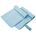 vidaXL Ręczniki Sportowe 2 pcs Niebieski 50 x 30 cm
