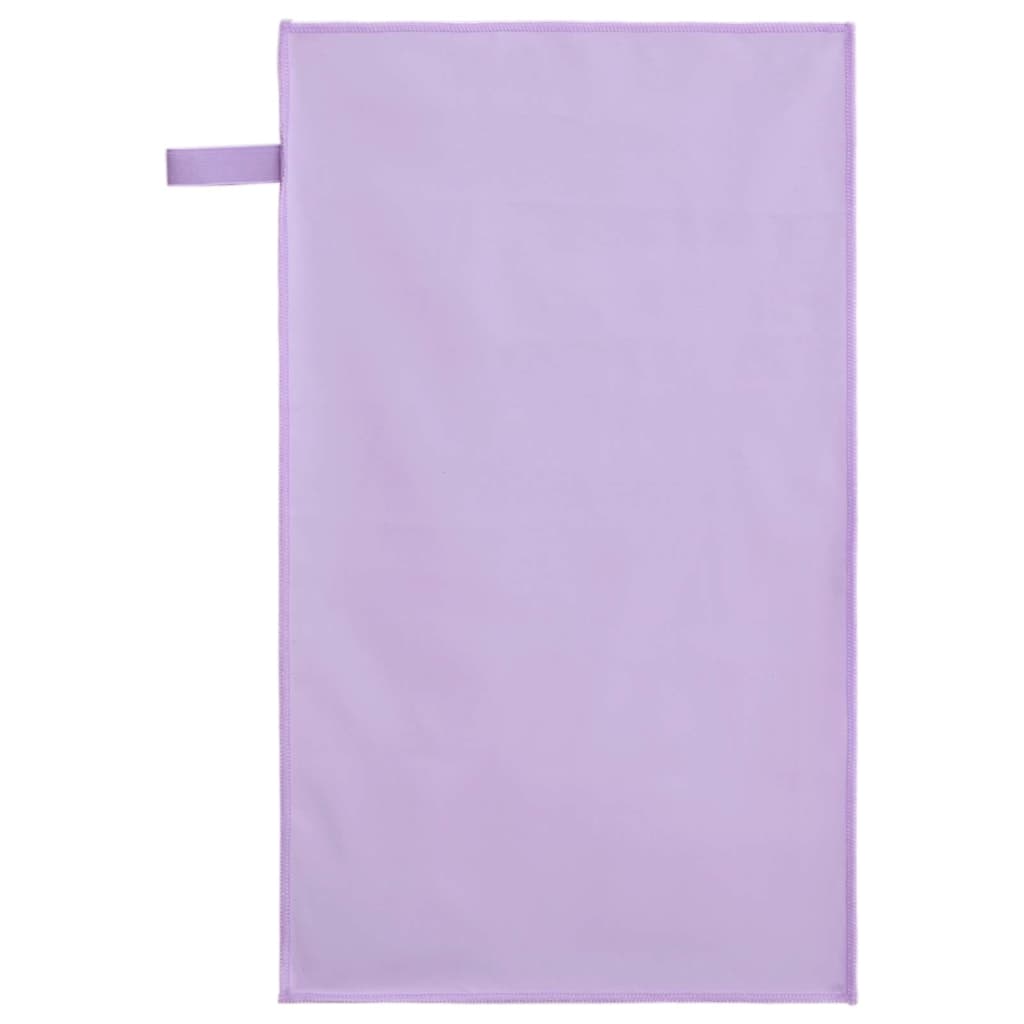 vidaXL Ręczniki Sportowe 2 pcs Fioletowy 50 x 30 cm